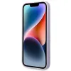 iPhone 14 Pro Max Guess Silicone Vintage tok lila arany logóval (GUHCP14XSLSMU) - 2. kép