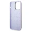 iPhone 14 Pro Max Guess Silicone Vintage tok lila arany logóval (GUHCP14XSLSMU) - 3. kép