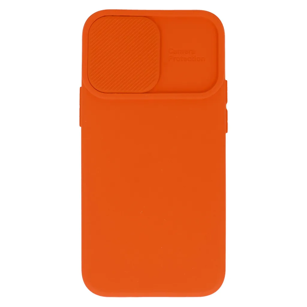 Samsung Galaxy S21 FE Camshield Soft tok narancssárga - 2
