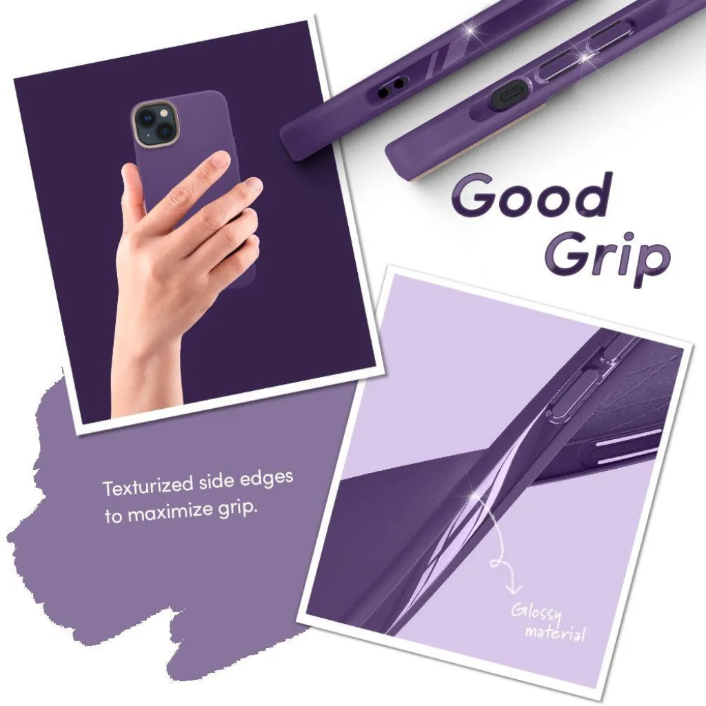 iPhone 14 Spigen Cyrill Ultra Color MagSafe-kompatibilis tok Taro (ACS05491) - 12