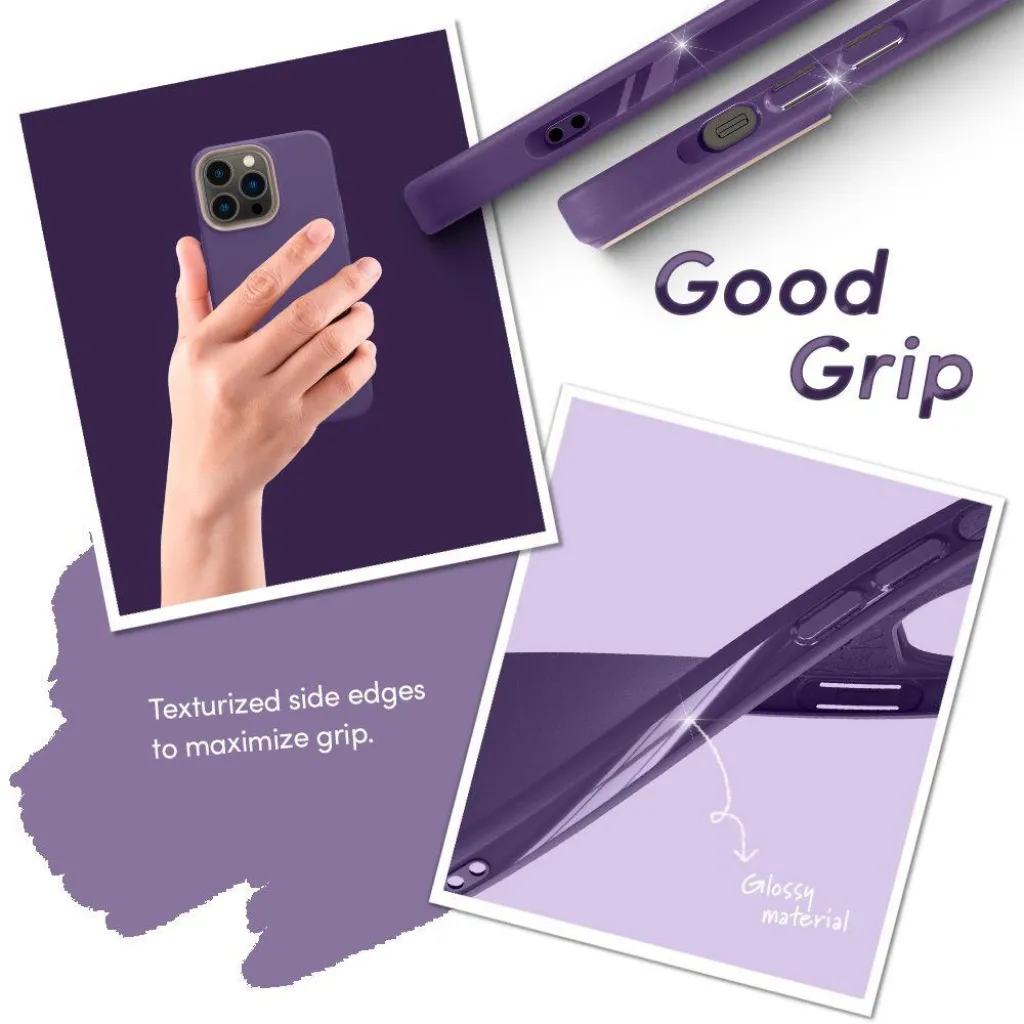 iPhone 14 Pro Max Spigen Cyrill Ultra Color MagSafe-kompatibilis tok Taro (ACS05488) - 9