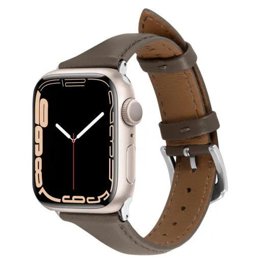 Apple Watch 4/5/6/7/8/SE (40/41 mm) Spigen Cyrill Kajuk óraszíj khaki szín