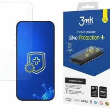 iPhone 14/14 Pro 3MK Silver Protect+ antimikrobiális kijelzővédő fólia