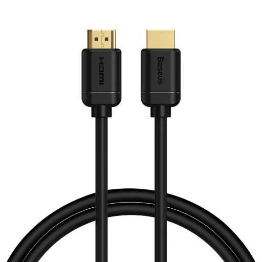 Baseus HDMI 2.0 kábel 4K 60Hz 3D HDR 18 Gbps 1m fekete (CAKGQ-A01)