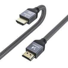 Wozinsky HDMI kábel 2.1 8K 60Hz 48 Gbps / 4K 120Hz / 2K 144Hz 2m szürke (WHDMI-20)