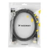 Wozinsky HDMI kábel 2.1 8K 60Hz 48 Gbps / 4K 120Hz / 2K 144Hz 2m szürke (WHDMI-20) - 3. kép