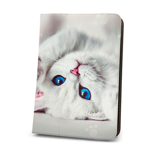 Univerzális tablet tok Cute Kitty 9-10'' táblagépekhez Univerzális tablet tok Cute Kitty 9-10'' táblagépekhez
