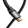 Baseus Enjoyment HDMI kábel 4K60Hz 0.5m sötétszürke - 0. kép