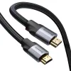 Baseus Enjoyment HDMI kábel 4K60Hz 0.5m sötétszürke - 4. kép