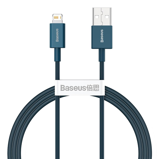 Baseus Superior USB - Lightning kábel 2.4A 1m kék (CALYS-A03)