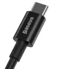 Baseus Superior USB Type-C - USB Type-C kábel Quick Charge / Power Delivery / FCP 100W 5A 20V 1m fekete (CATYS-B01) - 0. kép