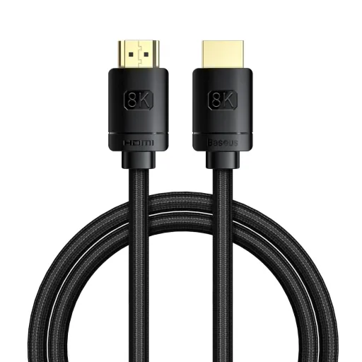 Baseus High Definition Series HDMI 2.1 kábel 8K60Hz 1.5m fekete (WKGQ040101)