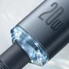 Baseus Crystal Shine gyors töltős adatkábel USB Type C - Lightning 20W 1.2m fekete (CAJY000201) - 1. kép