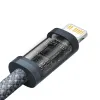 Baseus Dynamic USB Type C - Lightning kábel 2m, Power Delivery 20W sivá (CALD000116) - 3. kép