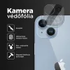 iPhone 14 2db üvegfólia + 2db kamera lencse védő, felhelyező kerettel 9H 2.5D HD 0.33mm Alphajack  - 2. kép
