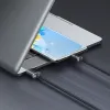 Baseus Crystal Shine gyors töltős adat kábel USB Type A - USB Type C 100W 2m fekete (CAJY000501) - 0. kép