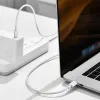 Baseus Superior USB Type-C - USB Type-C kábel Quick Charge / Power Delivery / FCP 100W 5A 20V 2m fehér (CATYS-C02) - 2. kép