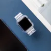 Apple Watch 4/5/6/SE 44mm Strap Light óraszíj és tok fekete - 4. kép