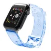 Apple Watch 4/5/6/7/8/SE/Ultra (42/44/45/49mm) Strap Light Silicone óraszíj kék - 2. kép