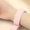 Apple Watch 4/5/6/7/8/SE (38/40/41mm) Kingxbar mágneses óraszíj burgundy - 4. kép