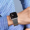 Apple Watch 4/5/6/7/8/SE (38/40/41mm) Dux Ducis mágneses óraszíj szürke/narancs - 4. kép