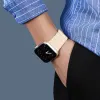 Apple Watch 4/5/6/7/8/SE (38/40/41mm) Dux Ducis mágneses óraszíj bézs - 4. kép