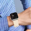 Apple Watch 4/5/6/7/8/SE/Ultra (42/44/45/49mm) Dux Ducis mágneses óraszíj bézs - 3. kép