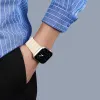Apple Watch 4/5/6/7/8/SE/Ultra (42/44/45/49mm) Dux Ducis mágneses óraszíj bézs - 4. kép