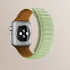 Apple Watch 4/5/6/7/8/SE/Ultra (42/44/45/49mm) Mágneses óraszíj fekete - 4. kép