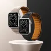 Apple Watch 4/5/6/7/8/SE/Ultra (42/44/45/49mm) Mágneses óraszíj barna - 2. kép