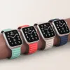 Apple Watch 4/5/6/7/8/SE/Ultra (42/44/45/49mm) Mágneses óraszíj barna - 3. kép