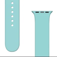 Apple Watch 4/5/6/7/8/SE (38/40/41mm) Silicone APS óraszíj menta