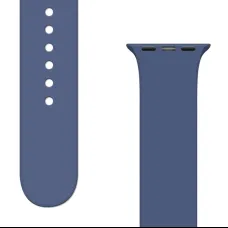 Apple Watch 4/5/6/7/8/SE (38/40/41mm) Silicone APS óraszíj kék