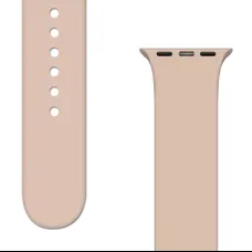 Apple Watch 4/5/6/7/8/SE/Ultra (42/44/45/49mm) Silicone APS óraszíj homok színű