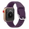 Apple Watch 4/5/6/7/8/SE/Ultra (42/44/45/49mm) Silicone APS óraszíj fekete - 2. kép
