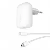 Belkin Boost Charge 30W USB-C PD PPS hálózati töltő adapter + USB-C - USB-C kábel (WCA005vf1MWH-B6) fehér - 3. kép