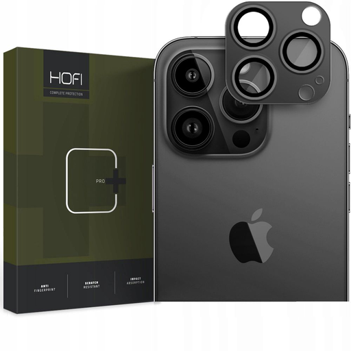 iPhone 14 Pro / 14 Pro Max HOFI Cam Pro+ kamera védő fekete iPhone 14 Pro / 14 Pro Max HOFI Cam Pro+ kamera védő fekete