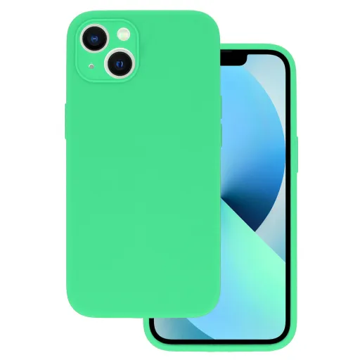 iPhone 14 Pro Max Vennus Szilikon Lite Tok menta