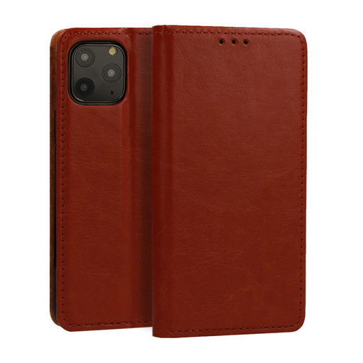 iPhone 14 Pro Book Special bőr fliptok barna iPhone 14 Pro Book Special bőr fliptok barna