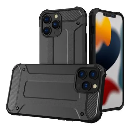 iPhone 14 Pro Hybrid Armor tok fekete iPhone 14 Pro Hybrid Armor tok fekete