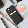 iPhone 14 Card Case Szilikon tok hátlapi kártyatartóval fekete - 4. kép