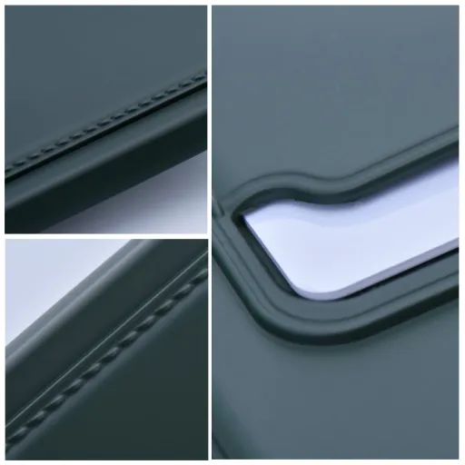 iPhone 14 Pro Card Case Szilikon tok hátlapi kártyatartóval zöld