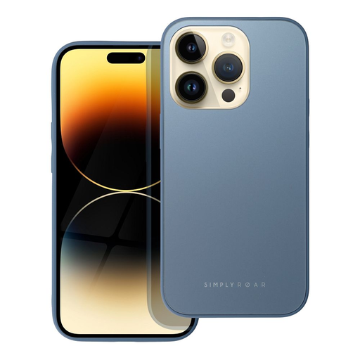 iPhone 14 Pro Roar Matt Glass tok kék iPhone 14 Pro Roar Matt Glass tok kék