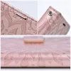 iPhone 14 Plus Forcell MEZZO mandala mintás fliptok rose gold - 1. kép