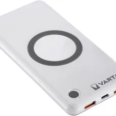 VARTA Powerbank 15000mAh vezeték nélküli töltéssel ezüst