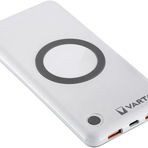 VARTA Powerbank 15000mAh vezeték nélküli töltéssel ezüst