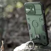 iPhone 14 Pro Nillkin CamShield Armor Pro tok sötétzöld - 1. kép