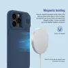 iPhone 14 Pro Nillkin CamShield Silky Magsafe kompatibilis szilikon tok kék - 1. kép