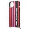 iPhone 14 Plus Karl Lagerfeld KLHCP14MSTSTP Color Stripes Strap tok rózsaszín - 3. kép