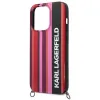 iPhone 14 Pro Max Karl Lagerfeld KLHCP14XSTSTP Color Stripes Strap tok rózsaszín - 4. kép